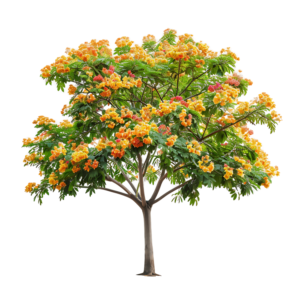 Caesalpinia Ferrea on Transparent Cutout png