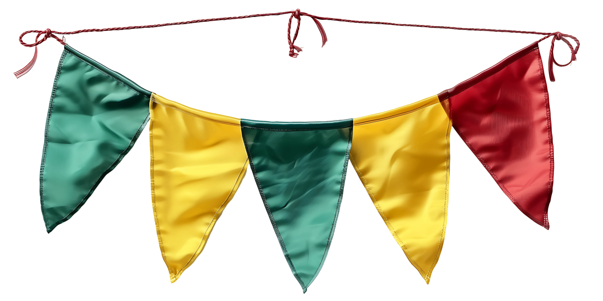 Green Yellow Red Flag Banner png