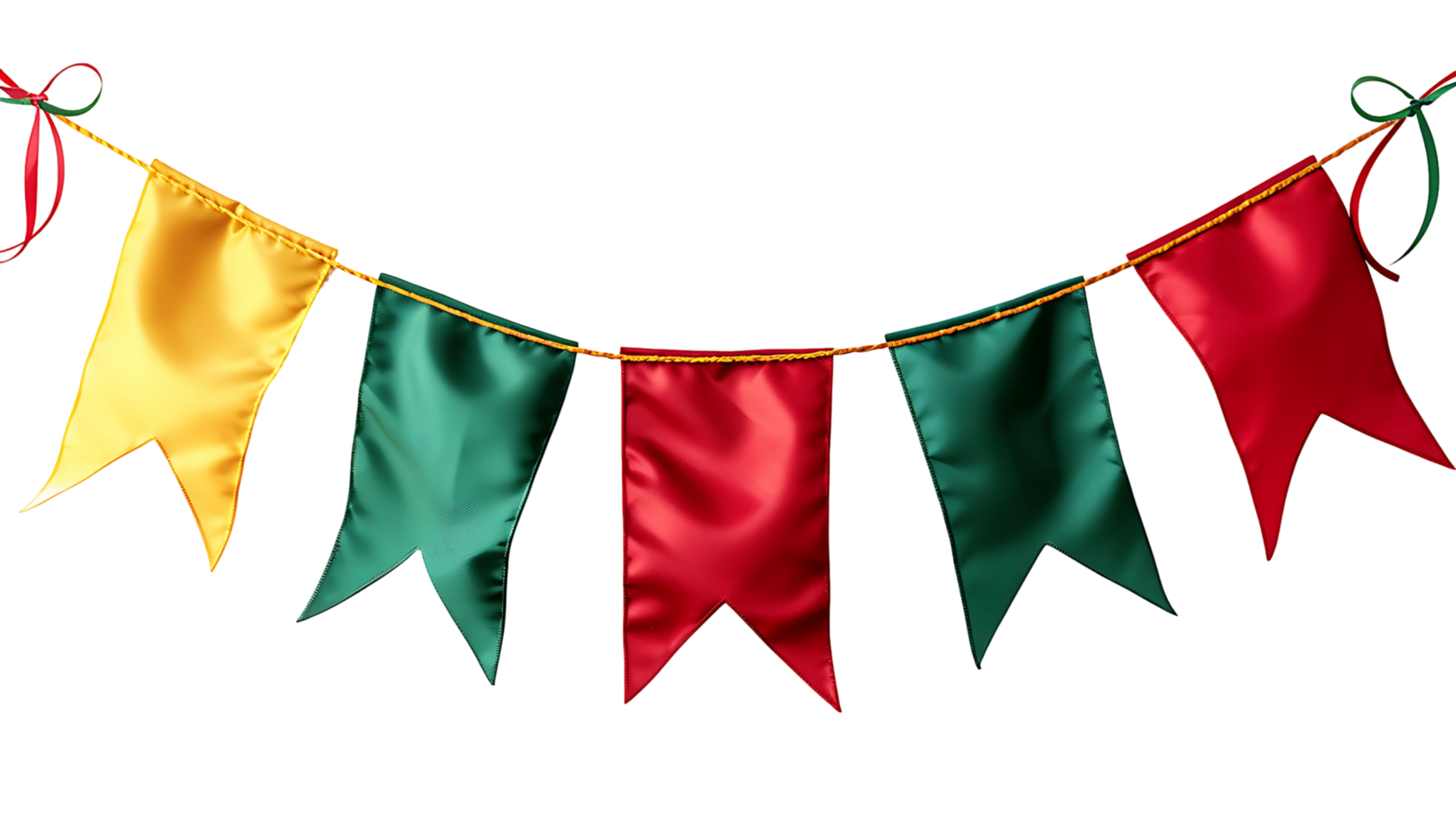 Green Yellow Red Flag Isolated png