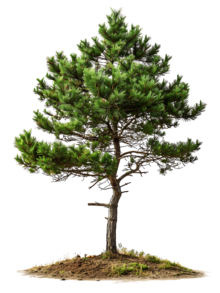 Pinus Monophylla Isolated on Transparent Background png