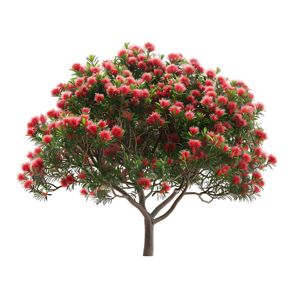 Callistemon Viminalis on Transparent Cutout png