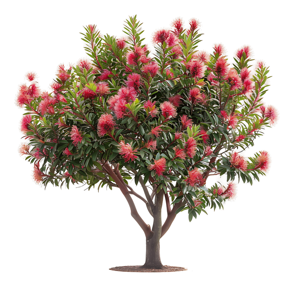 Callistemon Viminalis Isolated on Transparent Background png