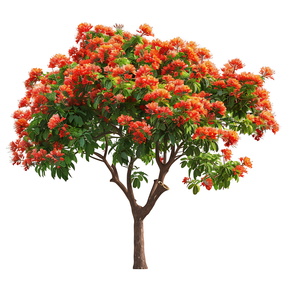Delonix Regia with Transparent Background png