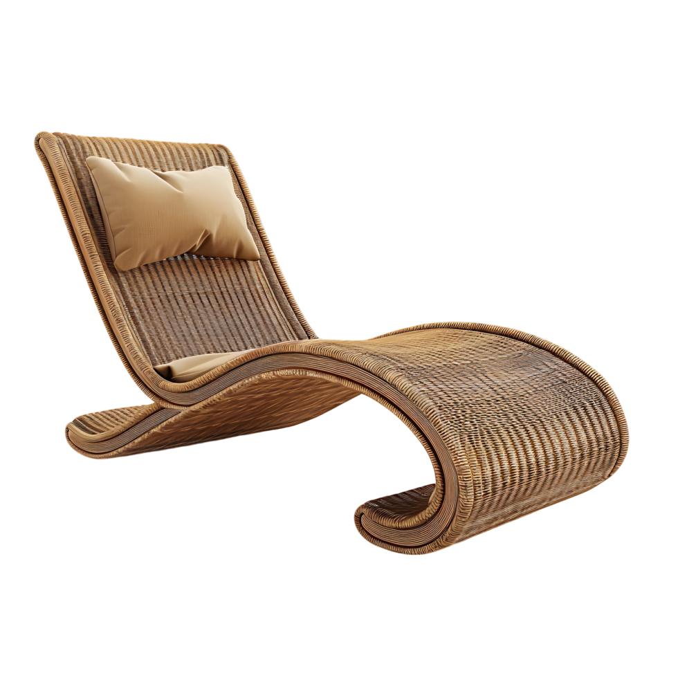 Outdoor Lounge Chair Transparent Background png