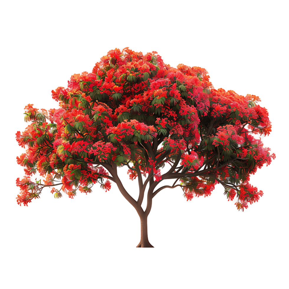 Delonix Regia with Clear Background png