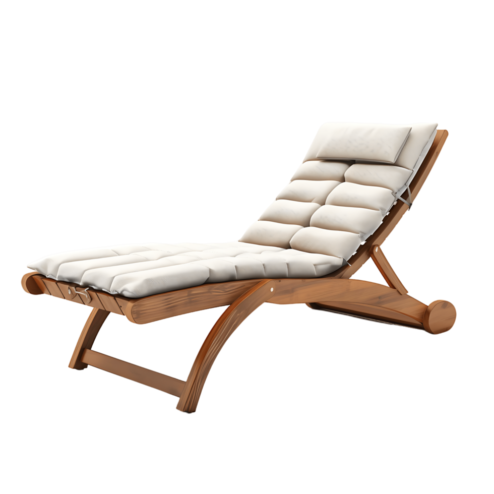 Isolated Outdoor Lounge on Transparent png