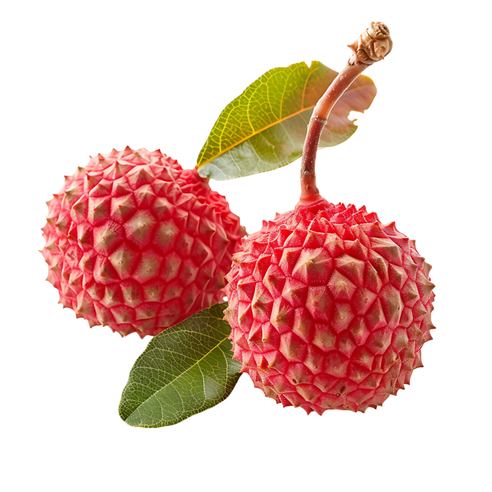 Lychee Fruit Cut Out on White png