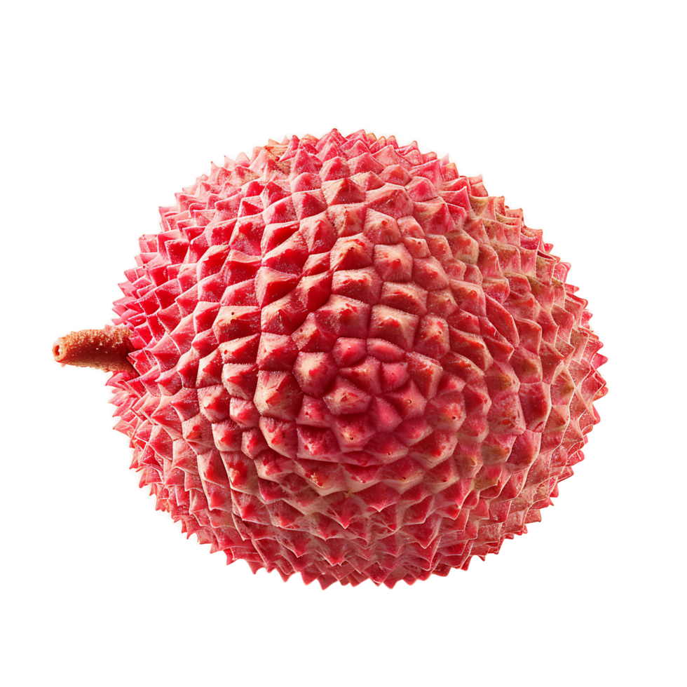 White Background with Litchi Lichee png