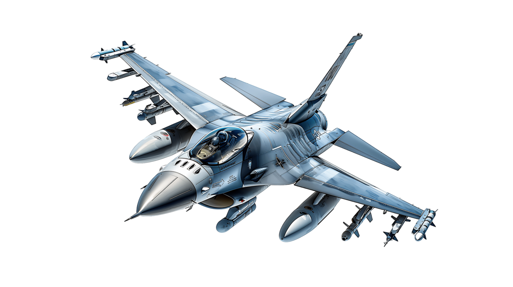 Flying Fighter Plane Isolated png