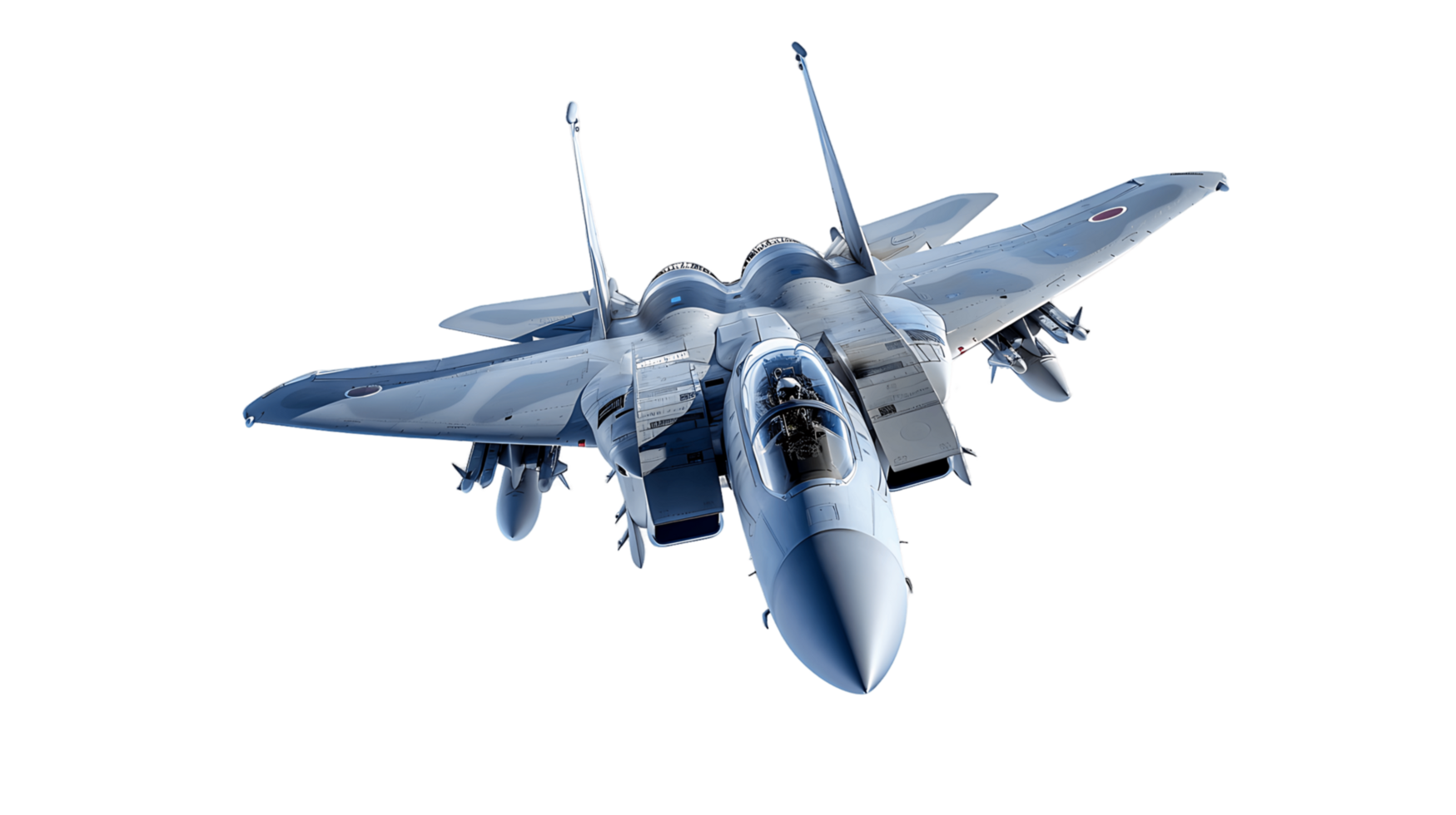 Fighter Plane on Transparent Background png
