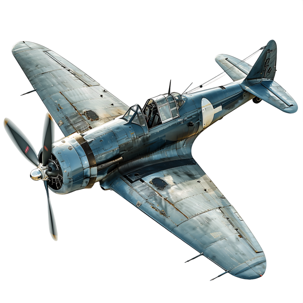 Transparent Background Vintage Fighter Plane png