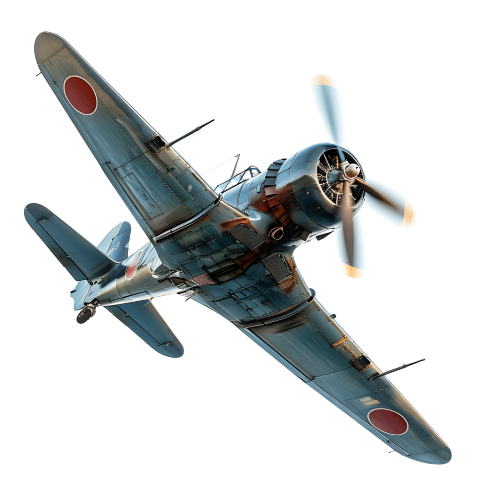 Transparent Background Antique Fighter Plane png