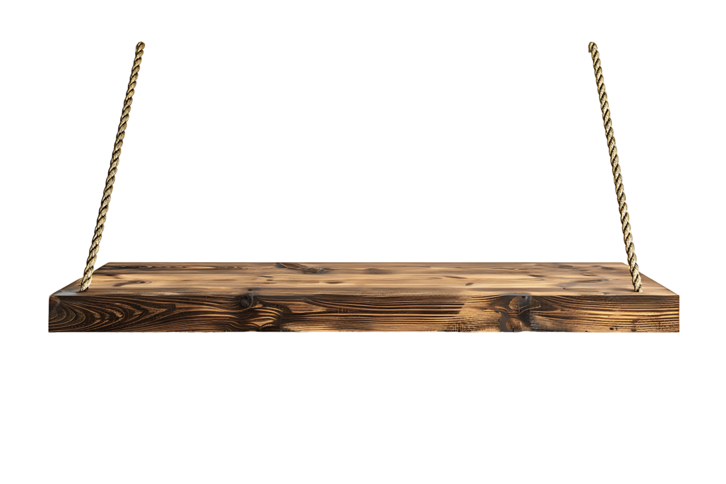 Isolated Empty Hanging Shelf png