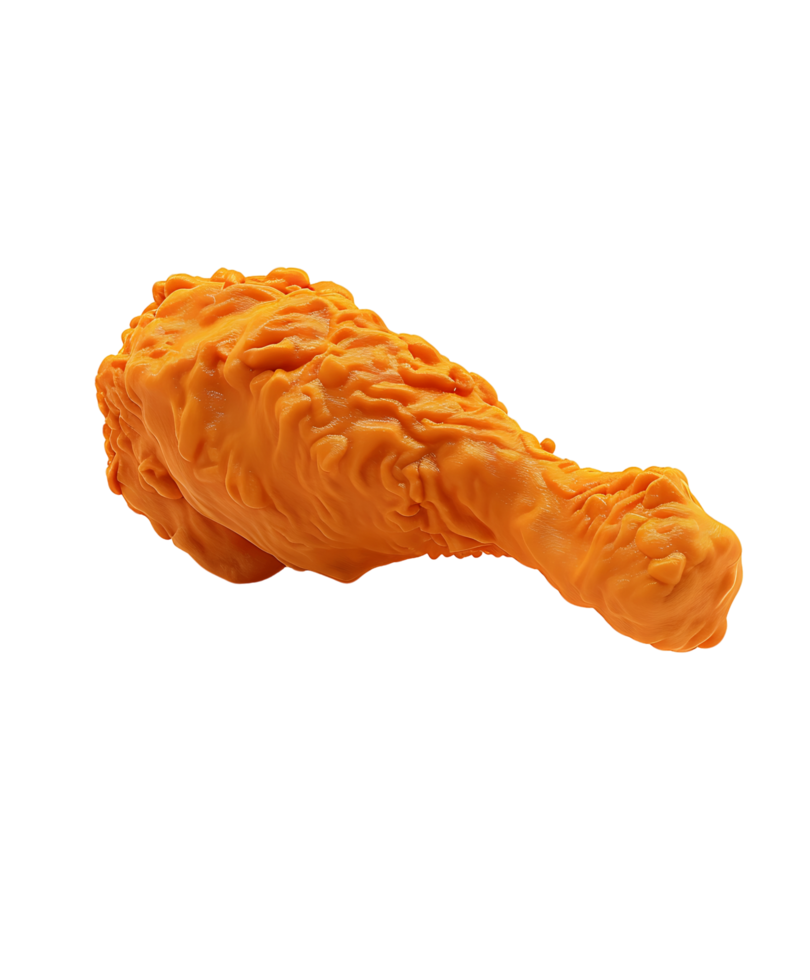 3D rendering chicken icon transparent background png