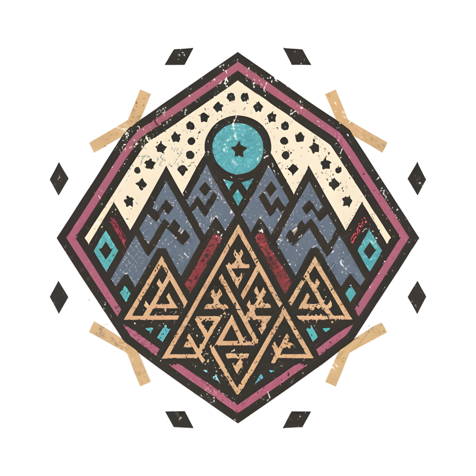 Mountain illustration transparent background png