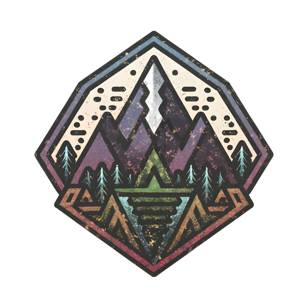 Mountain illustration transparent background png