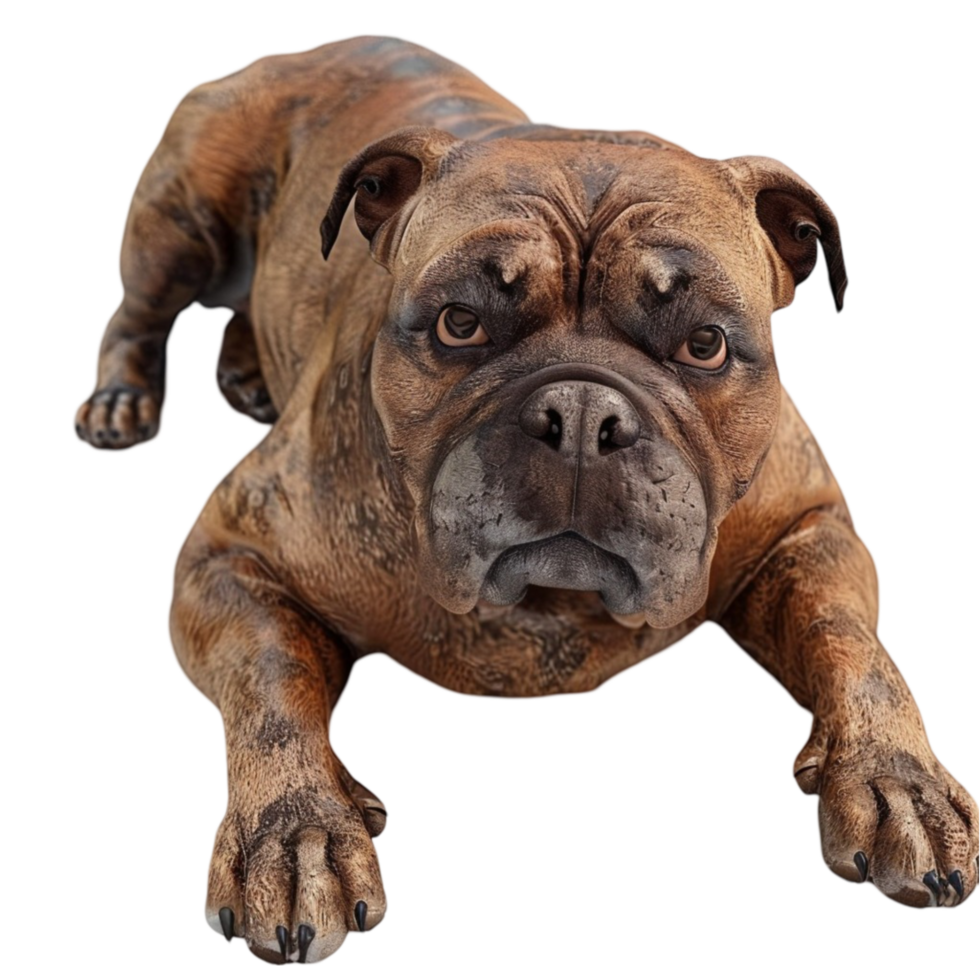 uma cachorro deitado baixa em branco fundo png