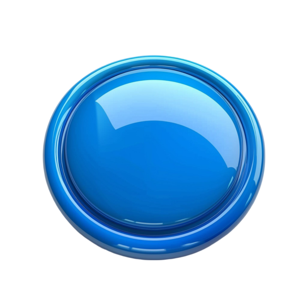 Blue circle buttons Transparent Background png