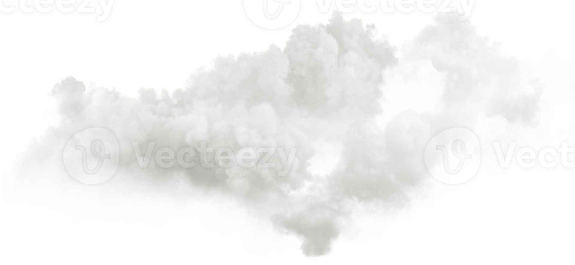 Clip art heaven soft clouds shapes isolated 3d render png