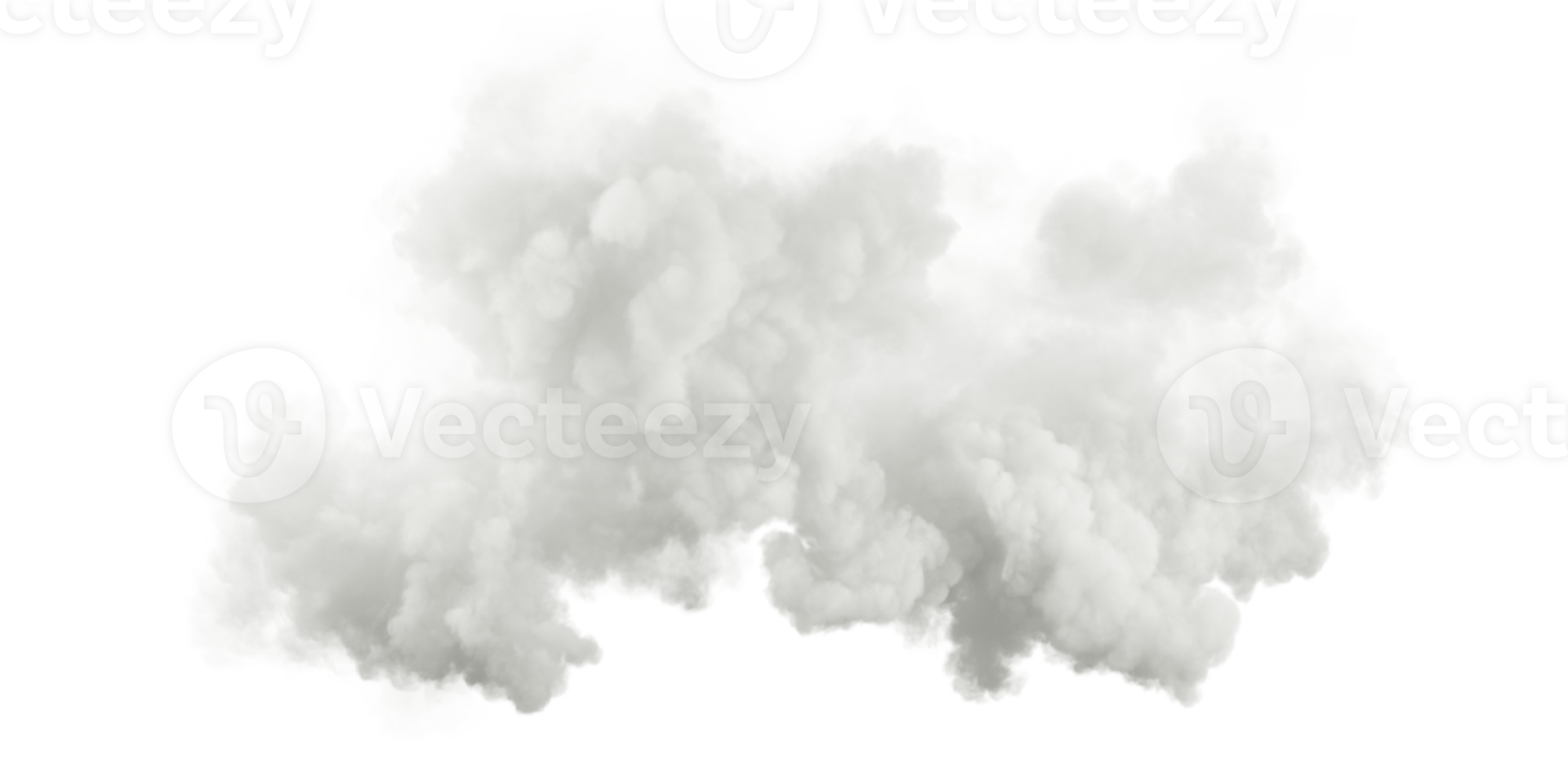 Isolate realistic clouds flowing soft shapes 3d render png