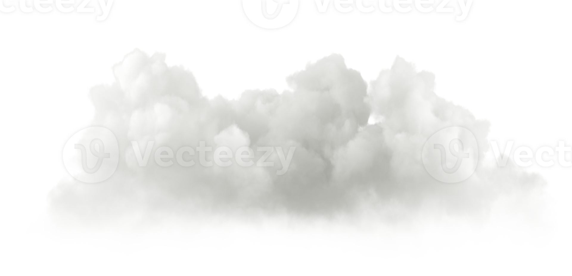 Clipart radiance white clouds explosion shapes 3d render png
