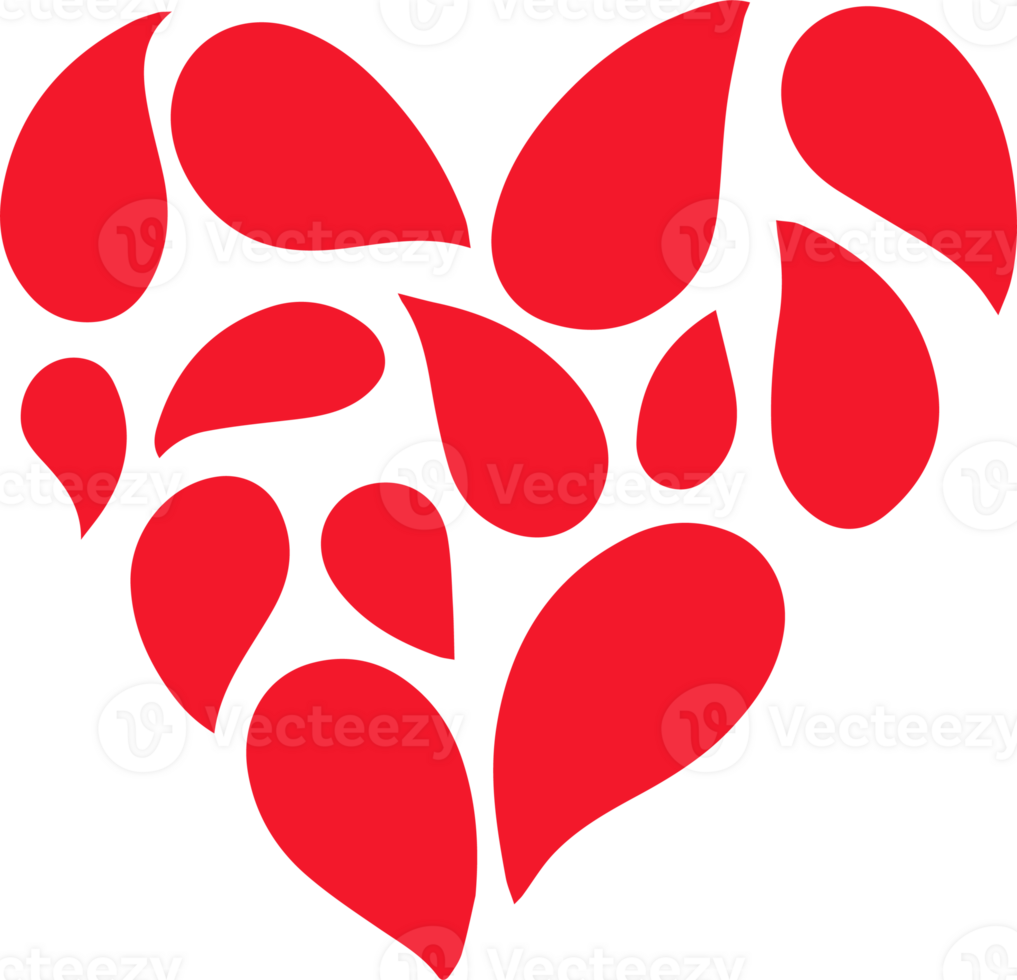 Abstract Heart Illustration png