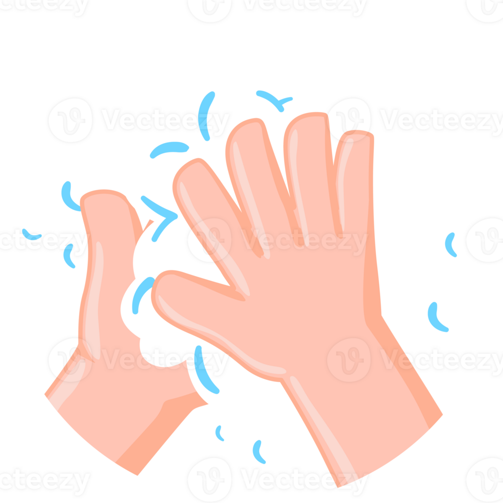 Hand Washing Illustration png