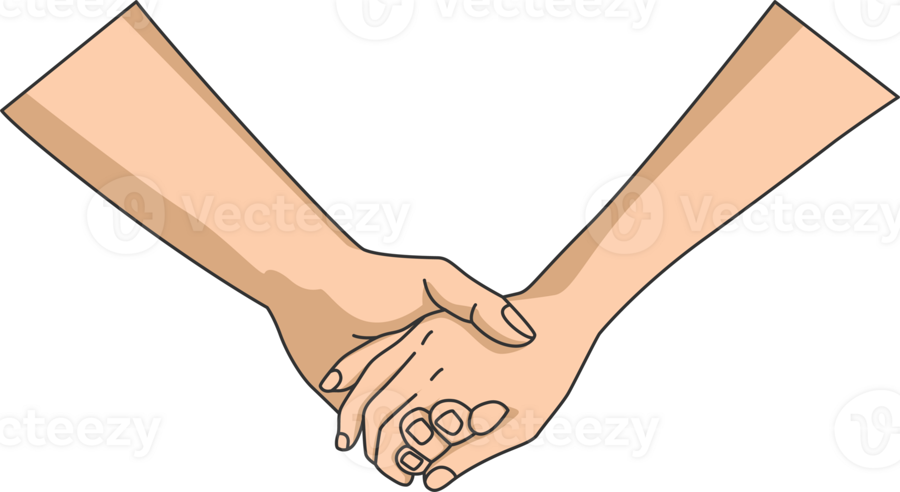 hand holding illustration png