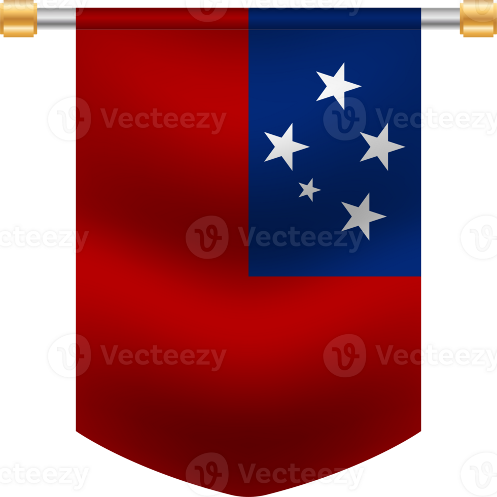 Samoa Flag Design png