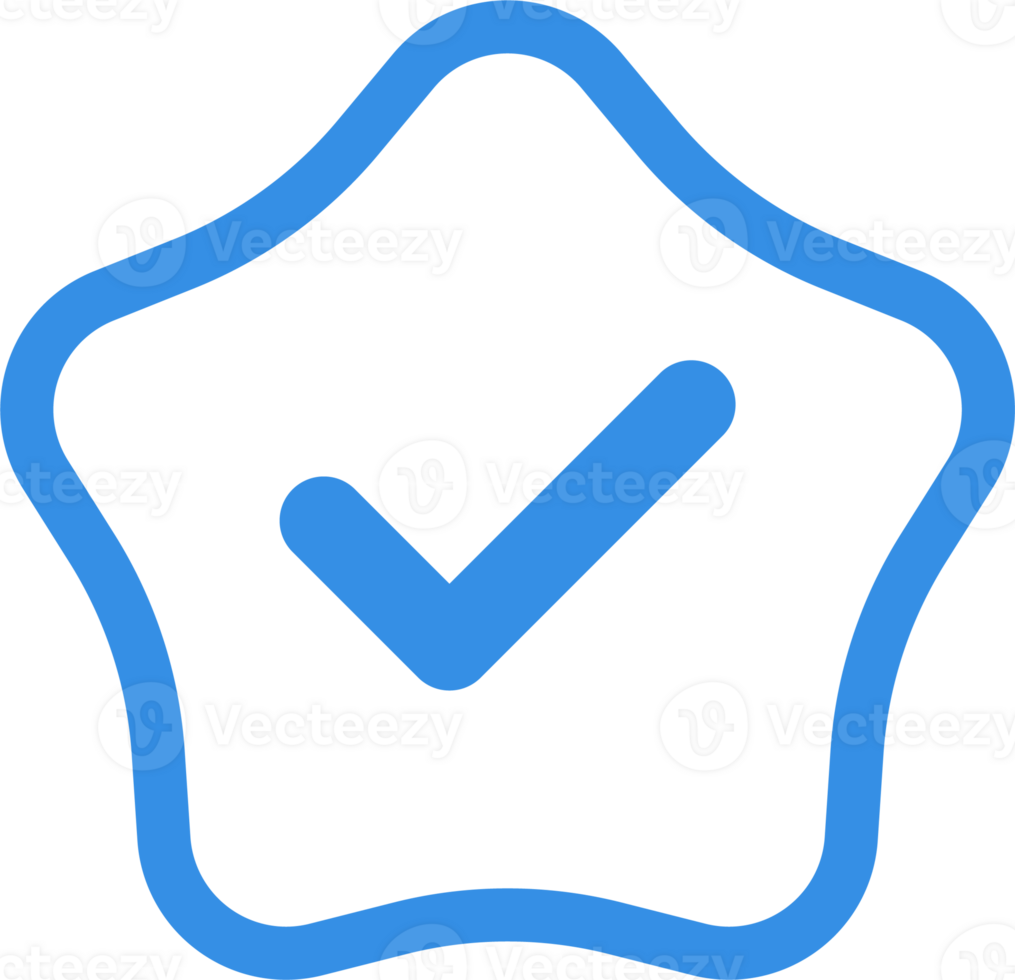 Verified badge profile Icon png