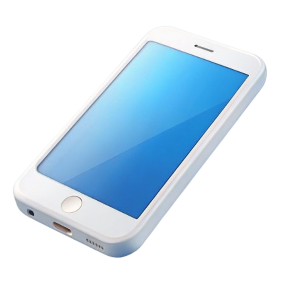 Smartphone Cartoon Illustration Item png