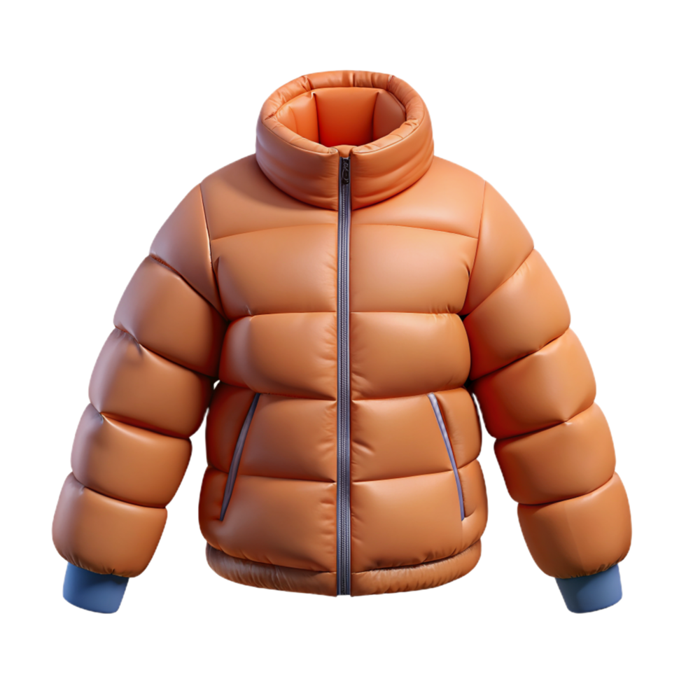 Puffer Jacket 3d Style png