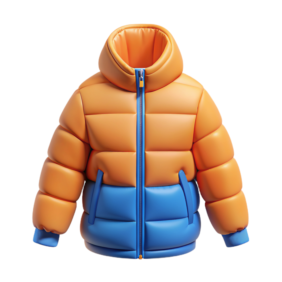 Puffer Jacket 3d Concept png