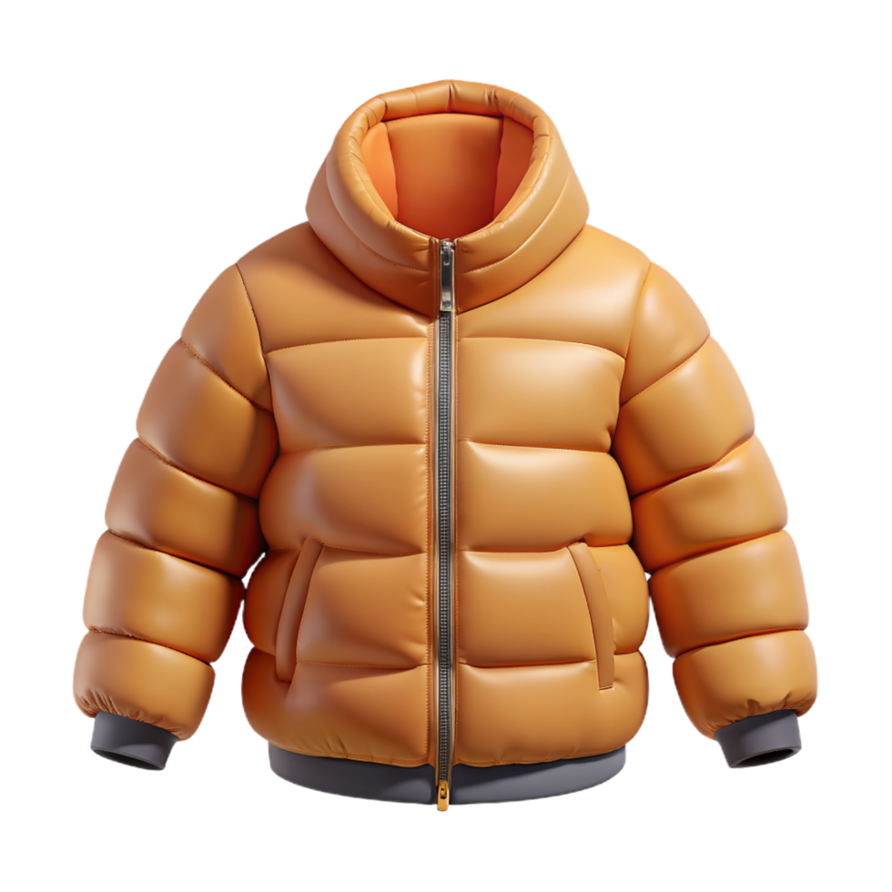 Puffer Jacket 3d Image png