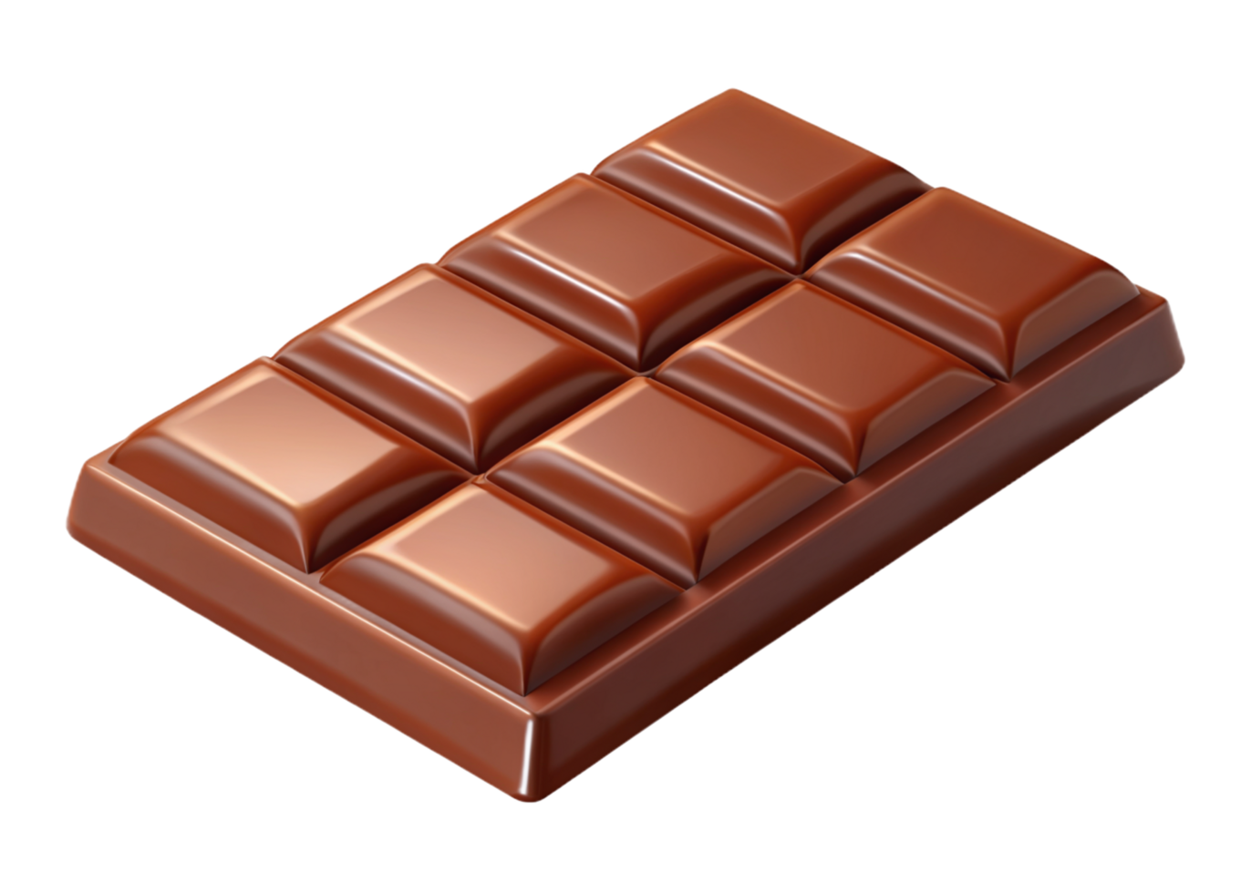 Chocolate Bar 3d Item png