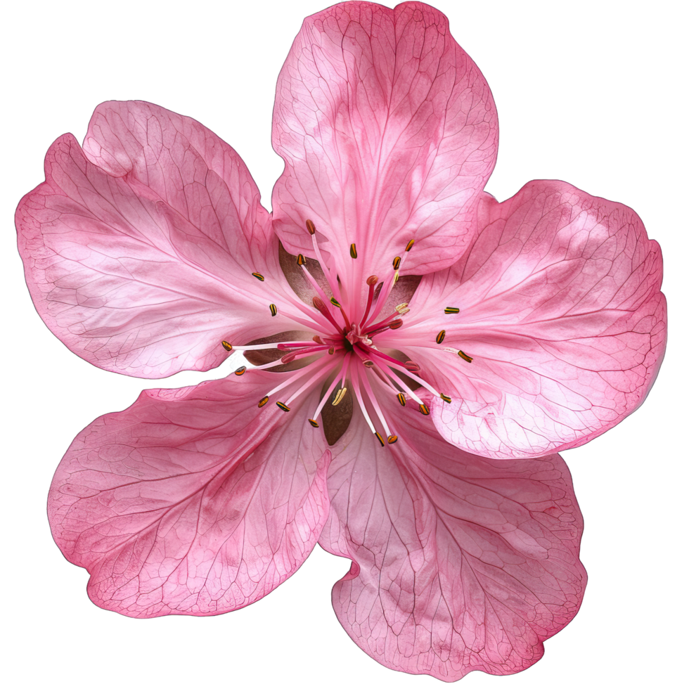 A vibrant colorful flower png