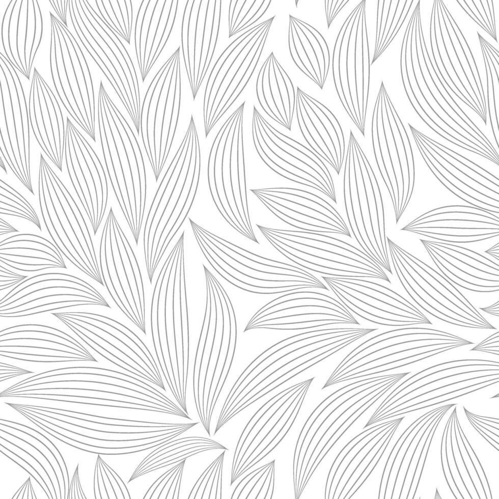 Seamless pattern with striped leaves. Luxury nature leaves pattern design. Great for textile, fabric, wallpaper, wrapping, scrapbook and packaging vector
