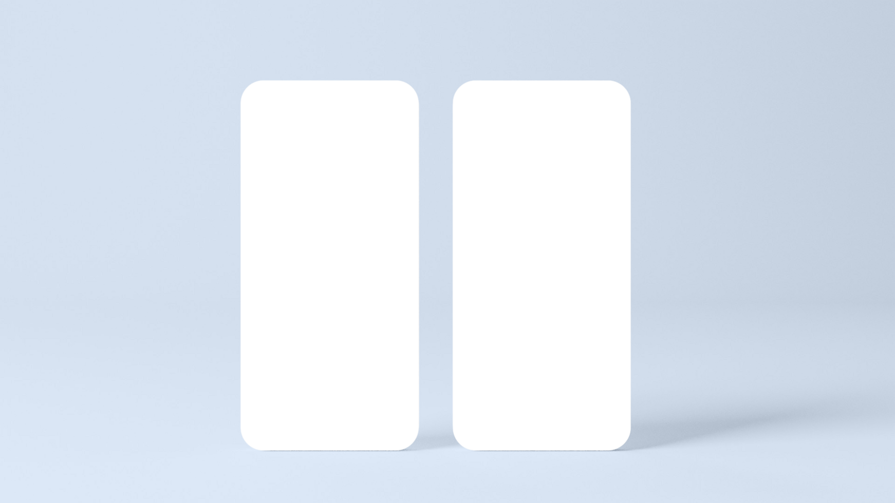 Mobile phone screen mockup psd