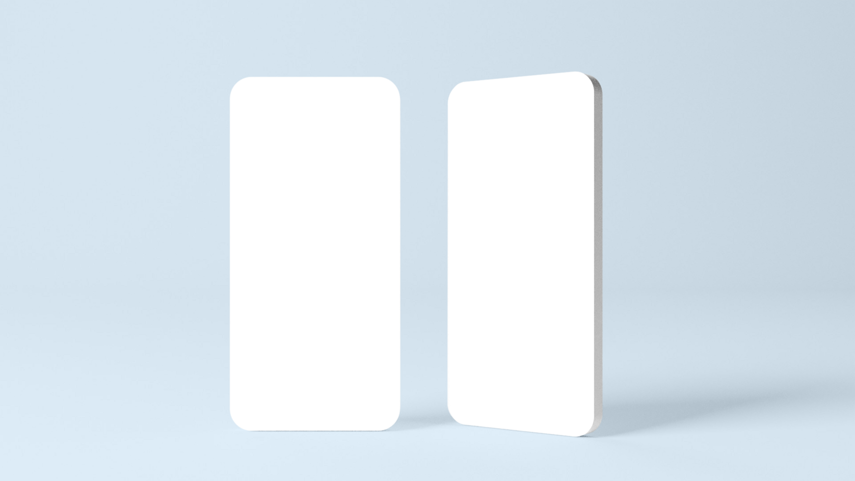 Mobile phone screen mockup psd