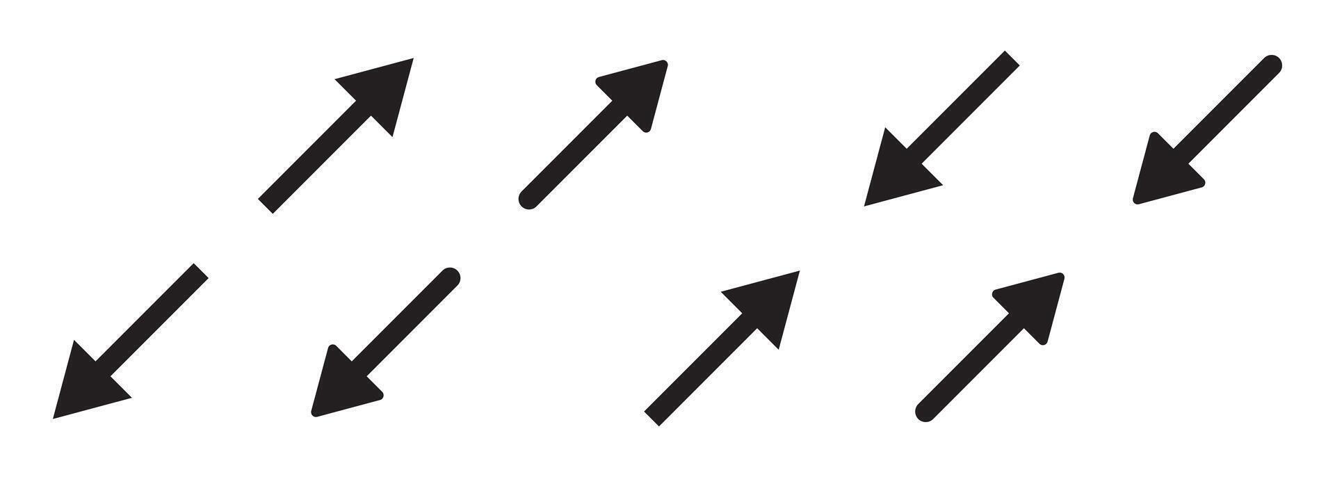 Full screen and exit full screen icon set. Full screen and exit full screen icon set. Arrow mark icons. Scalability icons in flat style for web site, UI, mobile app. vector