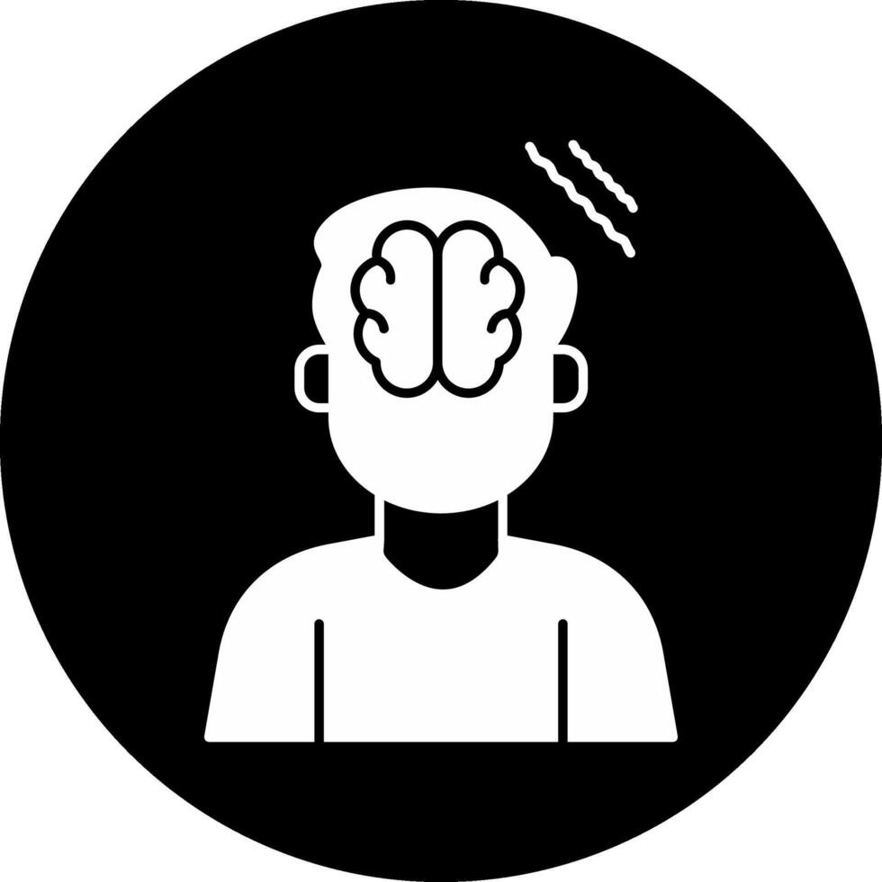 Parkinson Circle Inverted Icon vector