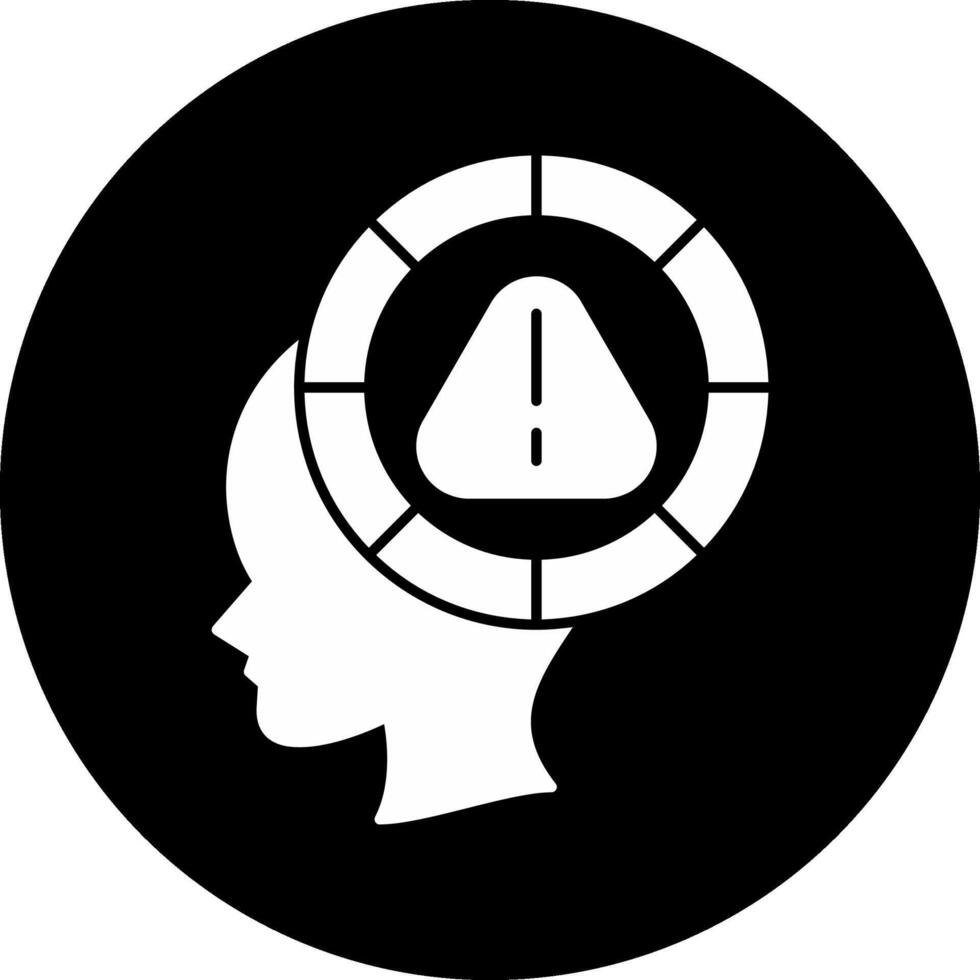 Parkinson Circle Inverted Icon vector
