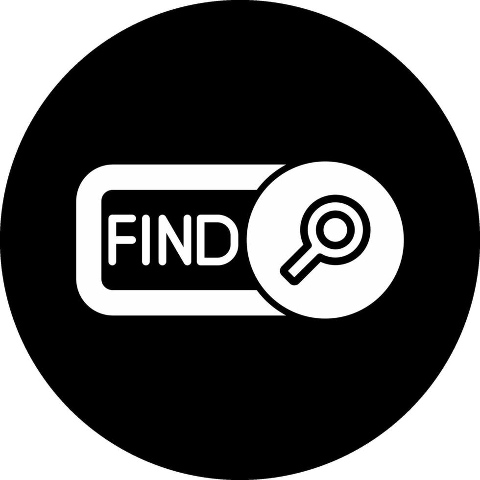 Find Circle Inverted Icon vector