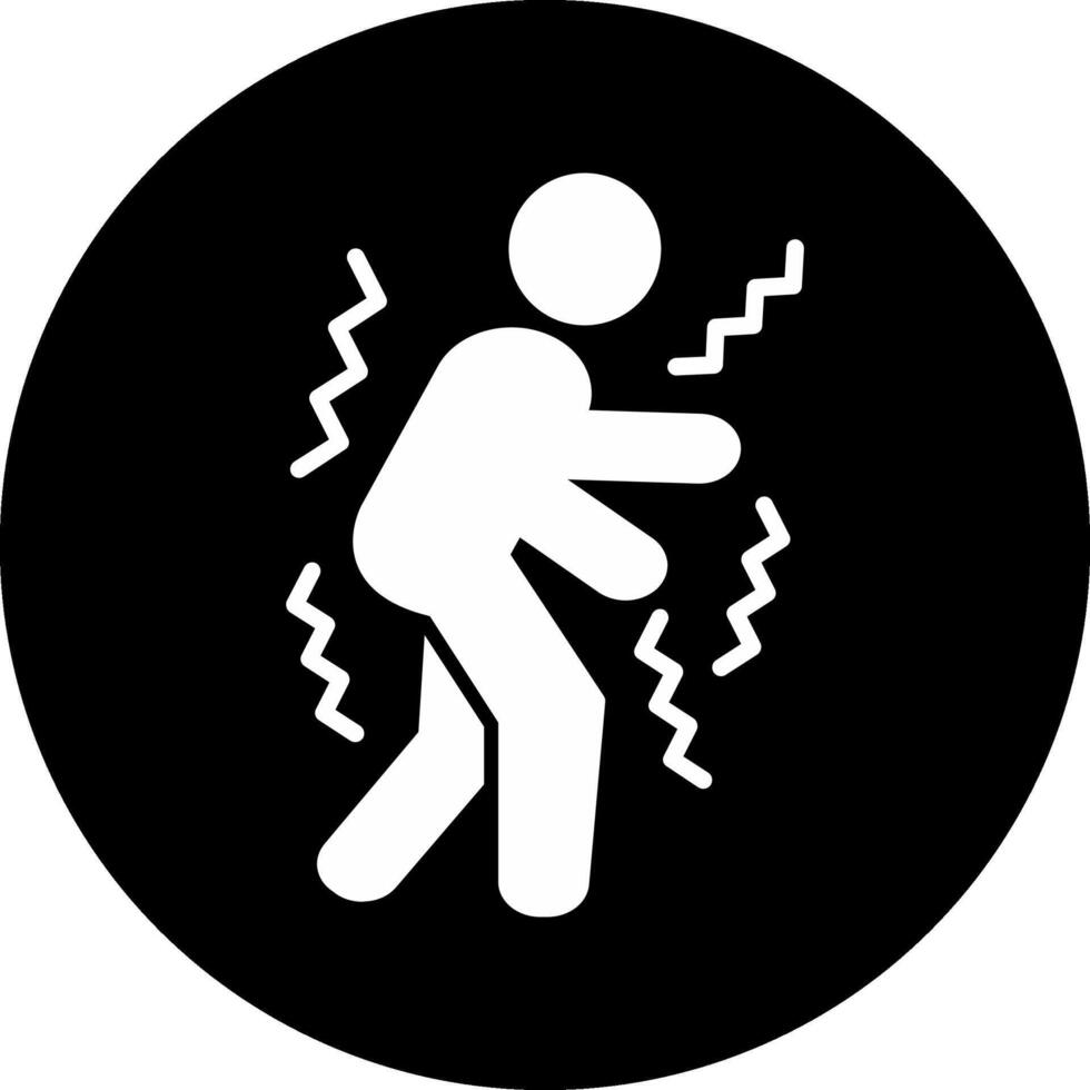 Parkinson Circle Inverted Icon vector
