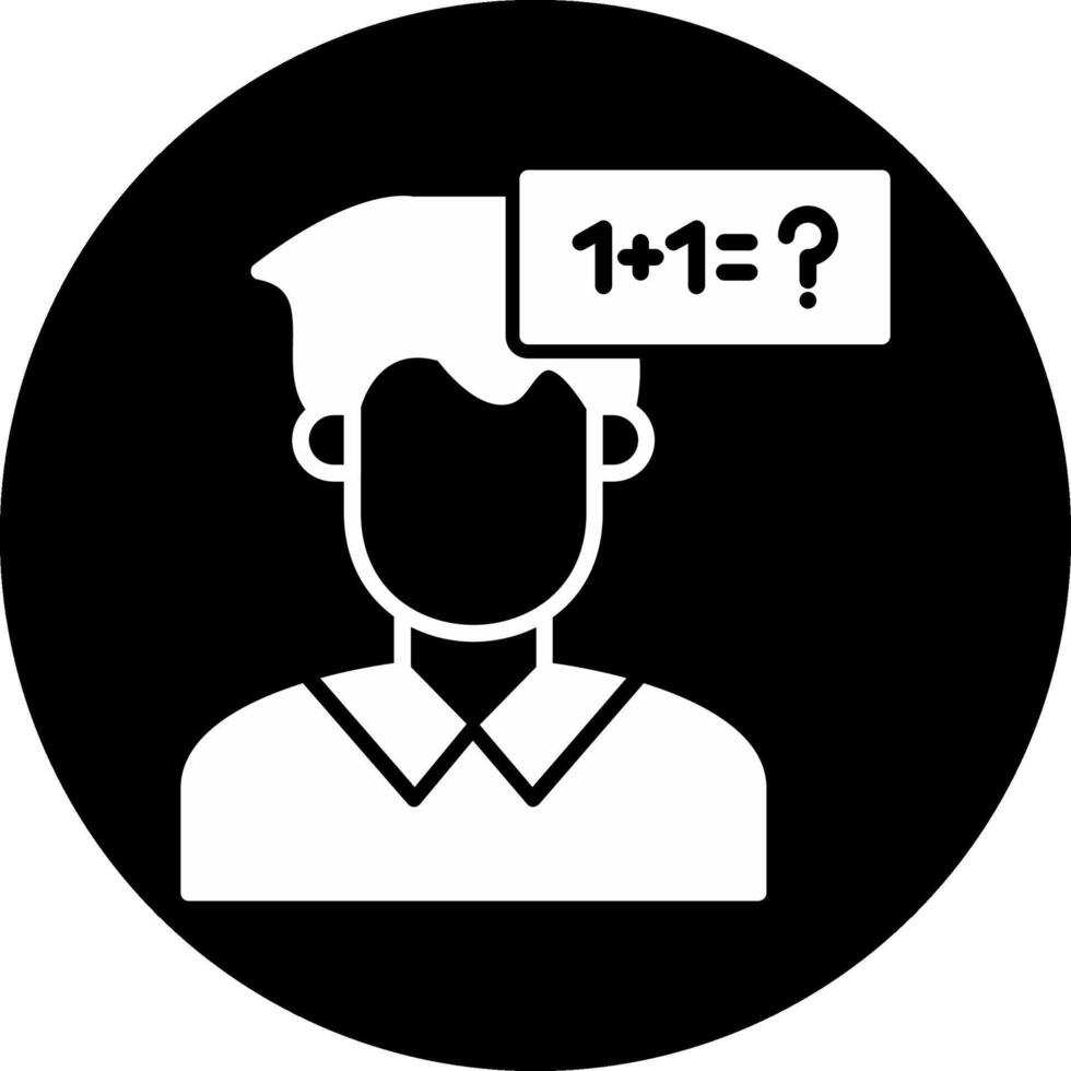 Parkinson Circle Inverted Icon vector