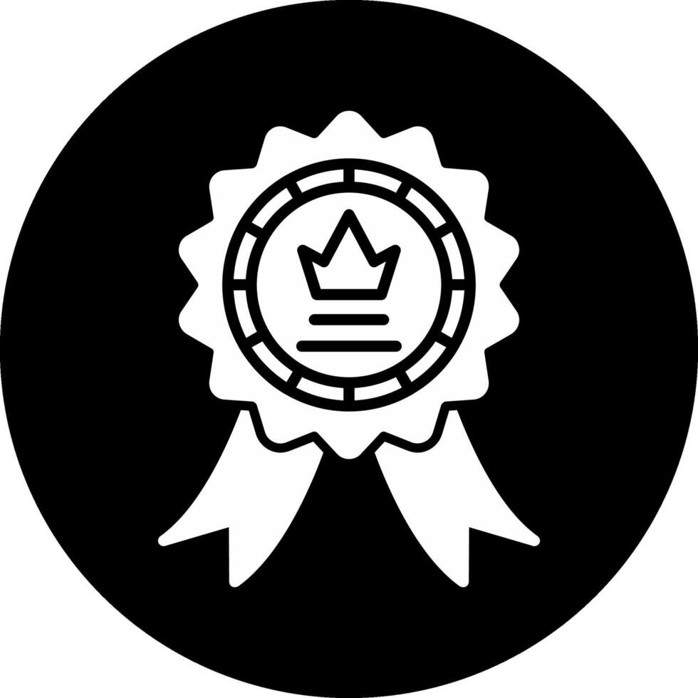 Achievement Circle Inverted Icon vector