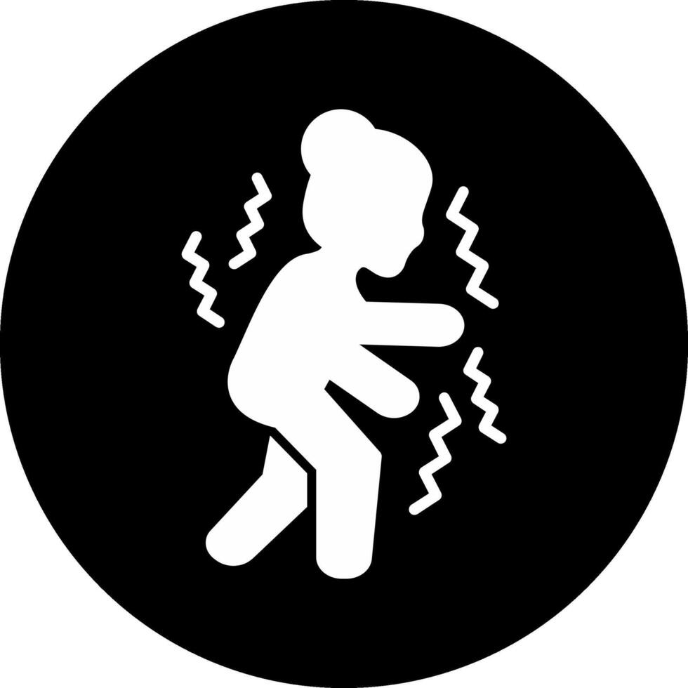 Parkinson Circle Inverted Icon vector