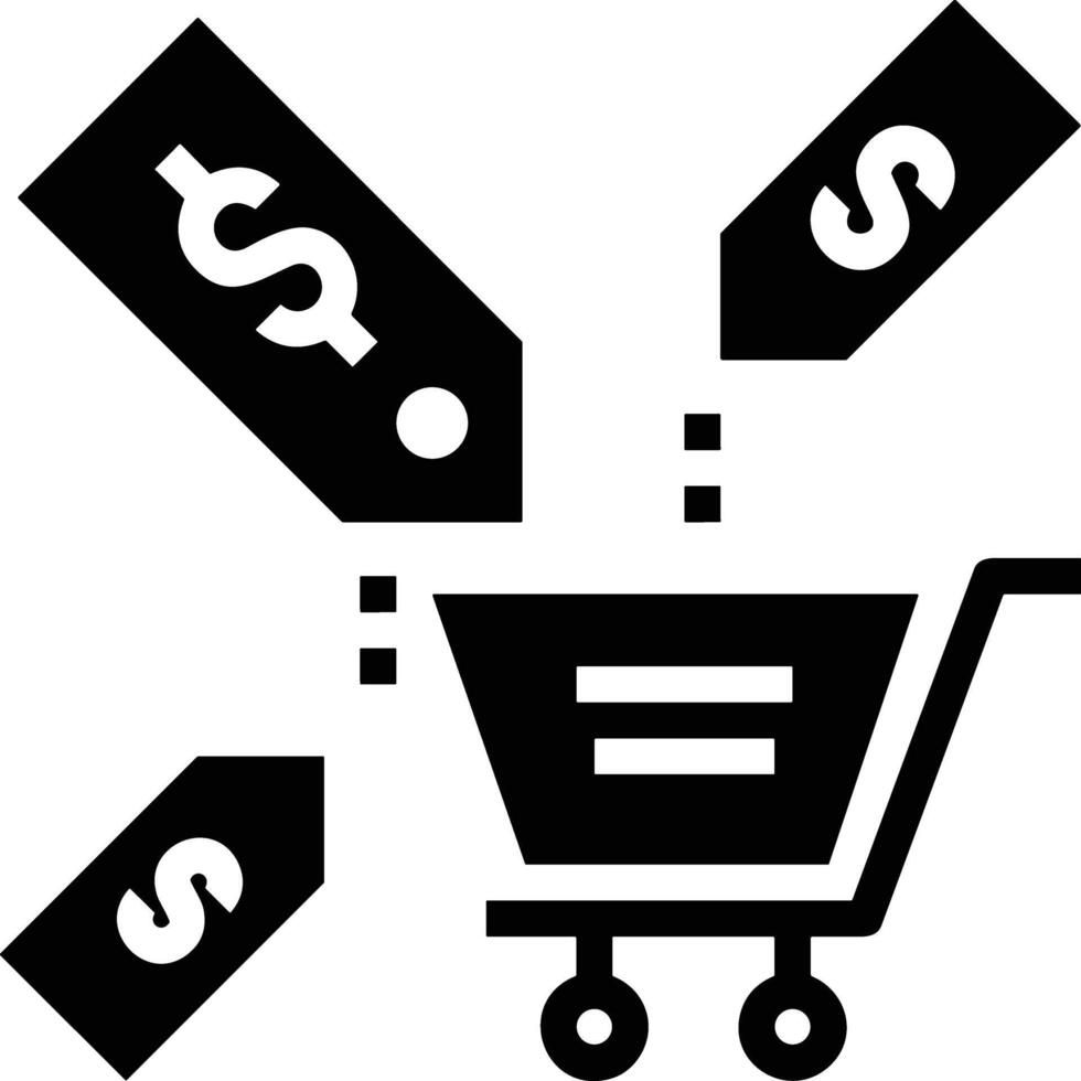 Shopping icon symbol image vector