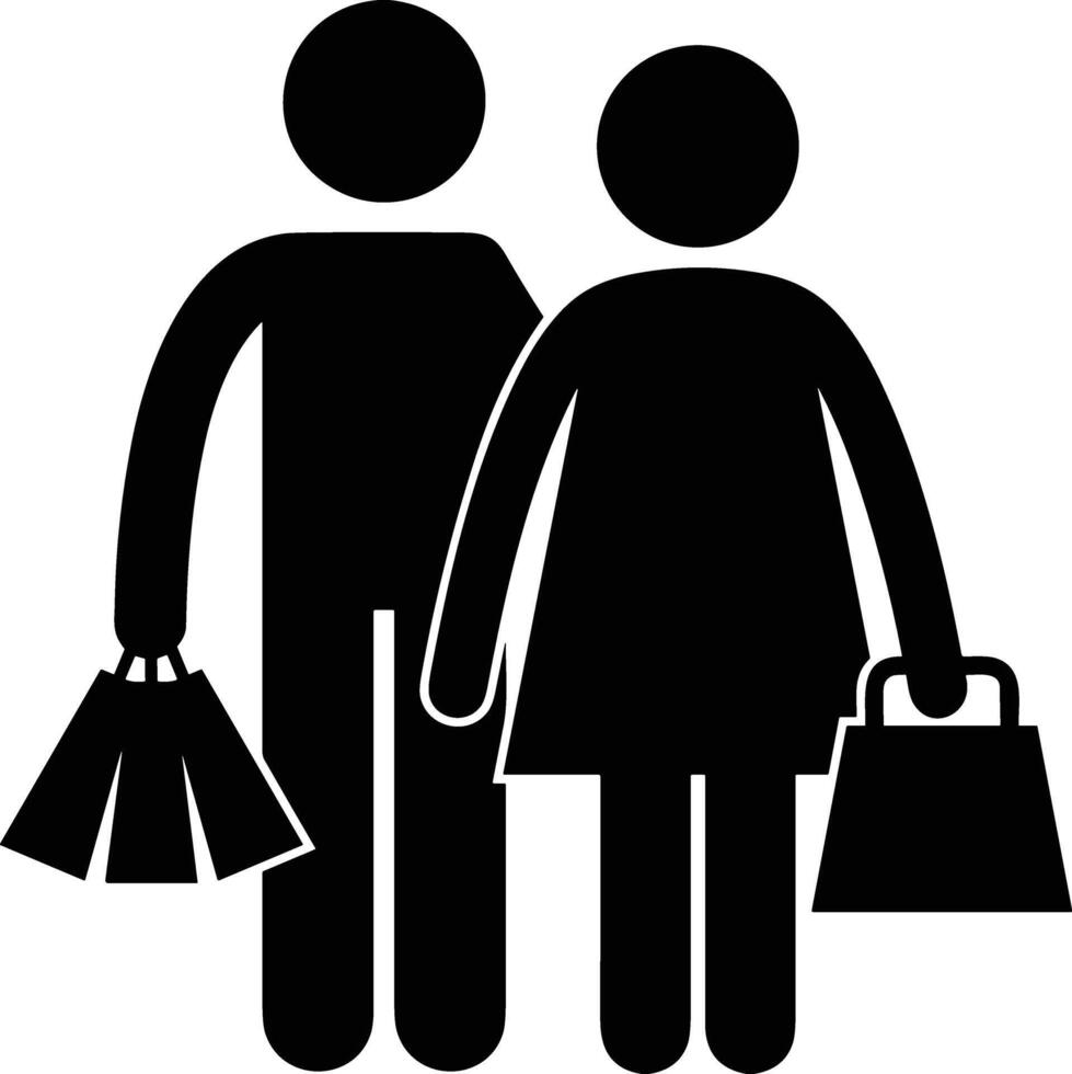 Shopping icon symbol image vector