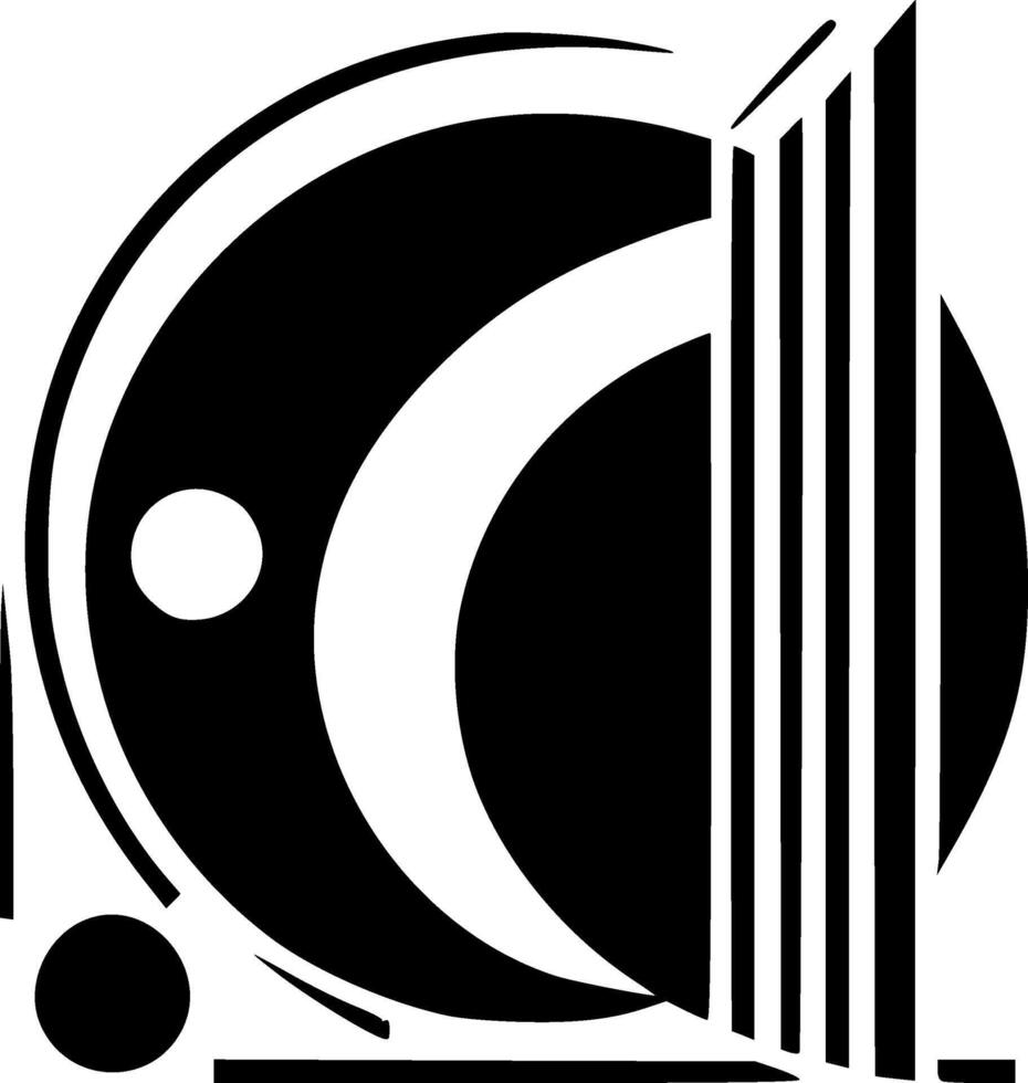 Abstract - Minimalist and Flat Logo - illustration vector